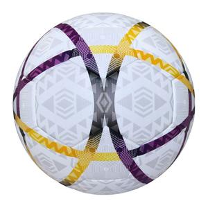 Balón de Fútbol de Cuero PU Duradero de Alta Calidad Alaay, Color y Logotipo Personalizados, Tamaño 5 para Entrenamiento, para Entusiastas del Deporte - Product Image 1