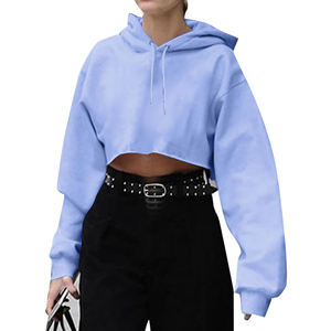 Sudadera con capucha transpirable de calle para mujer, ropa de uso diario, sudaderas con capucha con aspecto elegante, sudaderas con hombros caídos para mujer - Product Image 1