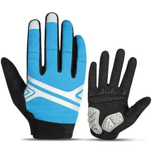2023 Custom Made Full <b>Finger</b> Leather Waterproof Adjustable Impact Gloves High Quality Motocross MTB Mountain for <b>Bike</b> Riding - Product Image 6