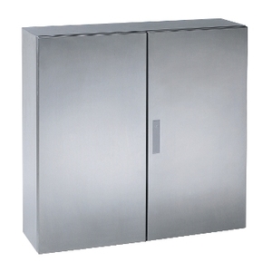 Per SCHNEIDER ELECTRIC NSYS3X101030 SPACIAL S3X Contenitori per Strumenti Elettronici in Acciaio Inox 304L 1000x1000x300mm Scotch Brite - Product Image 1