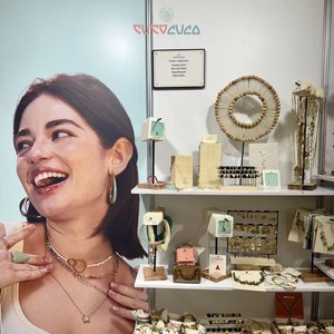 CUCOCUCA YCY 05 Pendant & Charm Resin and Natural Stone Statement Necklace bold Bohemia stylish statement for EU 48h dispatch - Product Image 4