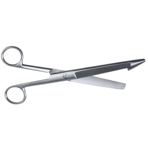 Tijeras intestinales manuales de acero inoxidable DAMMSCHERE de 21cm, tijeras para enterotomía intestinal con punta de gancho recto, aprobada por CE ISO - Product Image 5