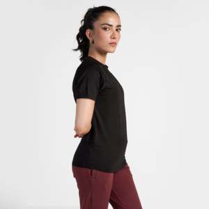 เสื้อยืดออกกำลังกาย Stride Fitness Apparel สีดำ - Product Image 5