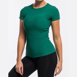 Mujeres gimnasio Fitness venta al por mayor camiseta ropa para mujer verano Mujer camiseta LadiesT-Shirt marcas personalizadas 2026 - Product Image 2