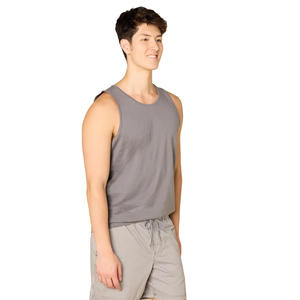 <b>Mens</b> Casual Sleeveless <b>Tank</b> <b>Top</b> Classic Round Neck Cotton Vest Comfortable Everyday Summer Wear - Product Image 4