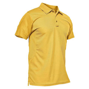 Camisas informales OEM de alta calidad a precio de fábrica para hombre, camisetas de punto, estilo Golf, impresión Digital transpirable de secado rápido, personalizadas a granel - Product Image 1
