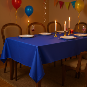 Nappe de fête Party Love bleue 137x183cm, décorations de fête - Product Image 3