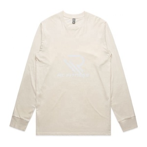 T-shirt classique en coton pour homme à manches longues, décontracté, pour le sport et le travail - Product Image 3