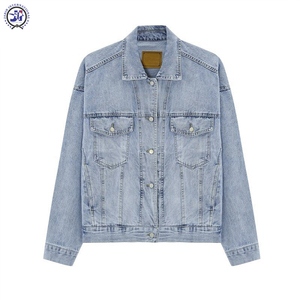 Veste en jean ample vintage oversize pour hommes 2024 High Street Style vêtements d'extérieur d'hiver à la mode automne et printemps manteaux veste en jean - Product Image 2