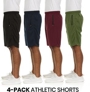 Short de sport décontracté pour hommes, coupe sèche, 100% coton, pantalon de course, taille élastique, motif solide, résistant à la sueur - Product Image 6