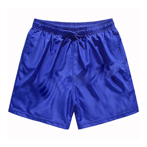 กางเกงขาสั้นชายหาดสำหรับผู้ชาย แห้งเร็ว ระบายอากาศได้ดี น้ำหนักเบา เหมาะสำหรับฤดูร้อน ใส่สบาย ปรับขนาดเอวได้ ผลิตจากผ้าฝ้าย 100% - Product Image 3