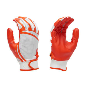 Gants de batteur de baseball de protection des mains en gros avec personnalisation en cuir véritable meilleure qualité prix raisonnable - Product Image 2