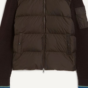 Chaqueta Cárdigan de Lona para Hombre, Invierno, Casual, con Relieve, Forro de Nailon Anti-UV, Cálida y Cómoda, Cierre de Cremallera con Logotipo Frontal - Product Image 4