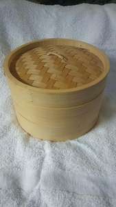 Écologique Utilisation À La Maison À La Main boulette vapeur en bambou-vapeur en bambou 10 pouces 2 niveaux - Product Image 4