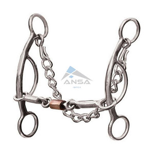 Choix des professionnels Futurity Bit 6.5 "Embouchure lisse Mèche d'entraînement de cheval Prix de gros Fournisseur en vrac Marque OEM - Product Image 1