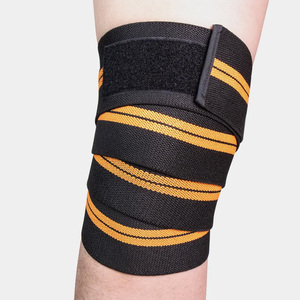 MESS SPORTS Factory Price Customized Neoprene Breathable Weightlifting <b>Knee</b> <b>Straps</b> Wraps for Squats Cross Training - Product Image 2