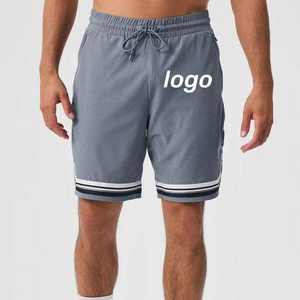 Pantalones cortos deportivos para hombre al por mayor, pantalones cortos deportivos de verano para hombre de talla grande, pantalones cortos de malla de poliéster 100% personalizados, servicio OEM a bajo precio - Product Image 5