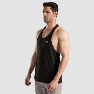 Camiseta sin mangas negra para hombre - Product Image 2