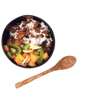 Bol et cuillère à noix de coco authentiques du Vietnam - Product Image 4