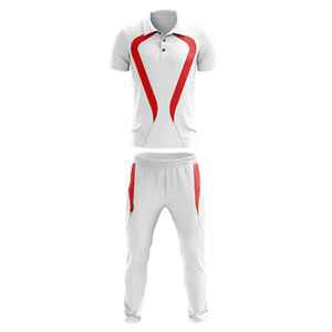 ชุดเสื้อคริกเก็ตและกางเกงชุดยูนิฟอร์มทีมคริกเก็ตระบายอากาศ - Product Image 2