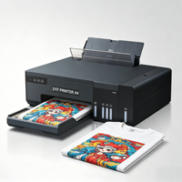 Printer Inkjet DTF L8050 L805 1390 A4 A3 Film PET Transfer Panas untuk Sablon Kaos dan Embossing Kain