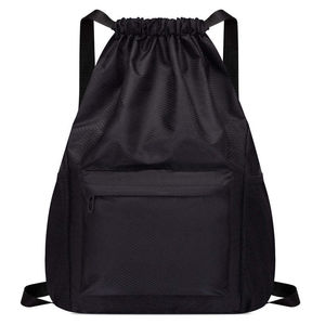 <b>Heavy</b> <b>Duty</b> Drawstring DIY <b>Backpack</b> Bags with Tote & Side Zip Pockets 30-40L Capacity for Outdoor Activities - Product Image 1