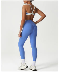 Conjunto de yoga para mujer al por mayor: conjunto de dos piezas de fitness transpirable para ejercicio de yoga. Adecuado para mujeres. - Product Image 3