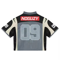 Maillot de football personnalisé SINEWY pour homme, impression sublimée, col en V, manches courtes, 100 % polyester respirant, numéros d'équipe sur le devant