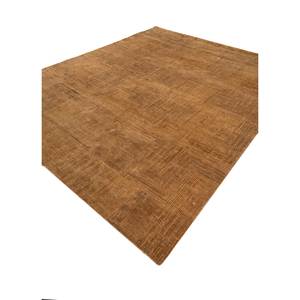 Alfombra Kavi Gold de Lana y Seda de Bambú Anudada a Mano, Modelo Esk-472 con Patrón Geométrico para Uso Doméstico - Product Image 2
