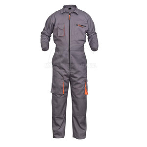 เสื้อคลุมผ้าฝ้ายโพลีเอสเตอร์ระบายอากาศได้ดีมีซิป - Product Image 2