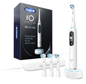 Vente en gros de brosses à dents électriques Oral B iO 10 avec accélérateur de blanchiment des dents LED, prix bas pour l'exportation - Product Image 5