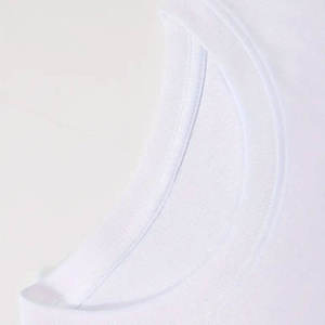 Camiseta de algodón 100% para hombre, serigrafía personalizada bordada, Material suave antipilling de alta calidad, longitud larga, MOQ bajo RTS - Product Image 3