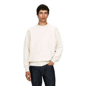 Custom OEM Service Fleece Cotton loosefit Crewneck Sweatshirt with <b>Lined</b> Design Eco-Friendly & Anti-Wrinkle Features for <b>Men</b> - Product Image 1
