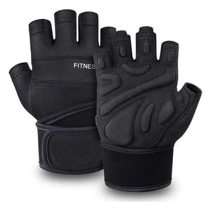 GAF Leather Weightlifting <b>Gloves</b> Direct Factory Supply With Anti-Slip Grip and Wrist Support For Gym Use - Product Image 4