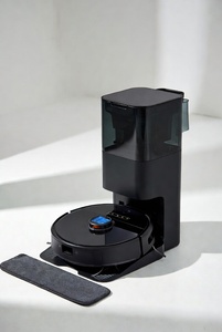 Aspiradora y fregadora robótica profesional 8 en 1 totalmente automatizada – Estación de acoplamiento inteligente con autolimpieza y secado - Product Image 4