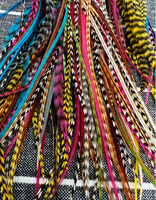 Extensions de cheveux longues noires, brunes, couleur fraise, champagne, grizzy pour hommes, tissage de cheveux bouclés à la française, 28 pouces, ondulation naturelle, micro-boucle, pointe en V