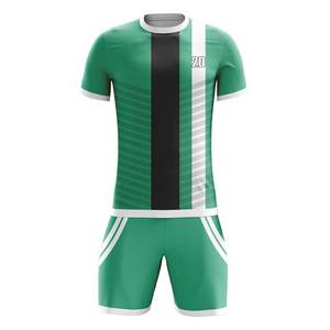 Ensembles de vêtements de football à séchage rapide de haute qualité Maillots de football pour adultes de style dernier numéro de nom d'équipe Prix de gros Football - Product Image 4