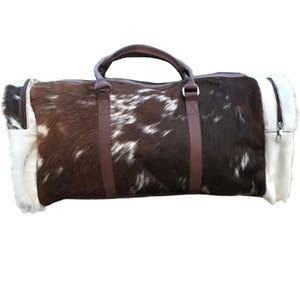 กระเป๋าเดินทางหนังวัวแท้แบบมีซิปสำหรับผู้ชาย ระบายอากาศได้ดี คอปกตั้ง รุ่นใหม่ล่าสุด - Product Image 4