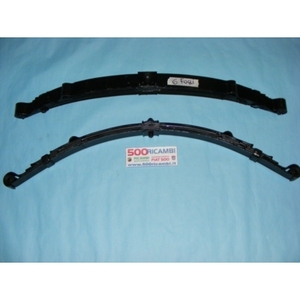 Suspension pour FIAT 500 EPOCA 126 BALESTRA SPORTIVA OCCHI ROVESCIATI 6 FOGLI ASSETTO RIBASSATO - Product Image 1