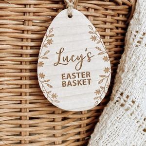 Ensemble de 6 figurines en bois sur le thème de Pâques, pièces en bois simples pour panier de Pâques, décorations suspendues, décorations de vacances personnelles - Product Image 2