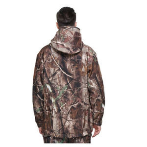 Chaqueta de Caza de Camuflaje Transpirable, Impermeable y Cortavientos, Hecha a Medida, de Poliéster/Algodón, Servicio OEM y ODM - Product Image 4