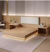 Cadre de lit en métal moderne et durable Dicor, taille King, avec rembourrage en coton anti-parasites et garantie de 5 ans pour chambre d'hôtel