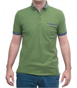 Camisetas de Polo de Verano, Ropa de Trabajo de Golf, Tela de Jersey Personalizada, Diseño Clásico Único de Solapa Bordada, Venta Al por Mayor, Unisex - Product Image 1