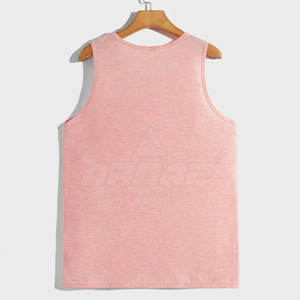 Camiseta sin mangas transpirable ligera Ideal para actividades de verano y entrenamiento Camiseta sin mangas de algodón suave con tela elástica - Product Image 2