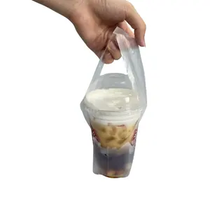 Soporte para taza de café, bolsa de plástico reciclable, la mejor opción para embalaje personalizado ISO, hecho en Vietnam