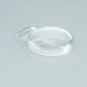 Usine de gros FTIR optique fluorure de calcium Caf2 Plano lentille convexe utilisée pour laser excimère ultraviolet - Product Image 3