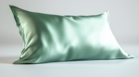 OEM Design personnalisé 16-22 Momme 6A Grade taie d'oreiller en satin de soie turc OEKO-TEX certifié vert menthe marine maison feuilles point blanc