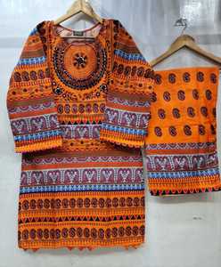 High Quality Pakistani Embroidered Cotton/Lawn Shalwar Kameez Women's Readymade Dress Plus Size High Quality Dress - Product Image 4