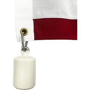 Contrapeso de 1.36 kg con perno de un solo ojo para exteriores, pesas para banderas, accesorios para exhibición en ubicaciones con viento, estabilidad de banderas, USA TOP - Product Image 4