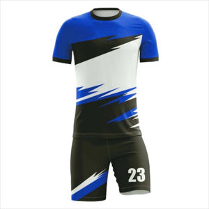 Uniformes de fútbol personalizados para adultos Última versión Diseño sublimado personalizado Jersey Team Wear - Product Image 4
